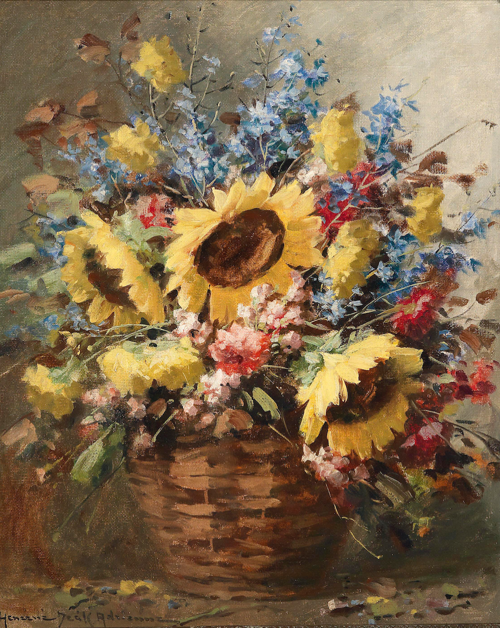 Flowers painting