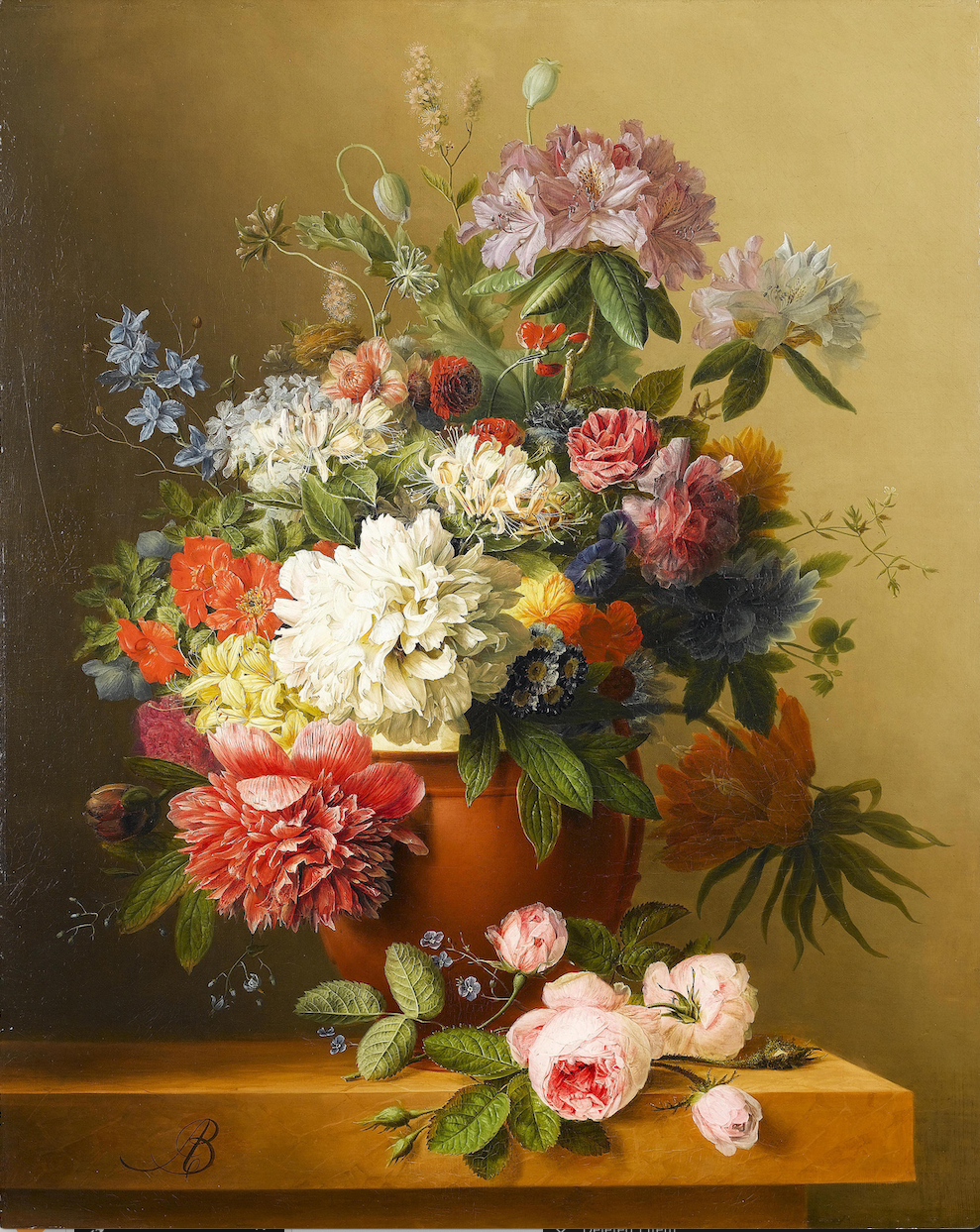 Flowers painting